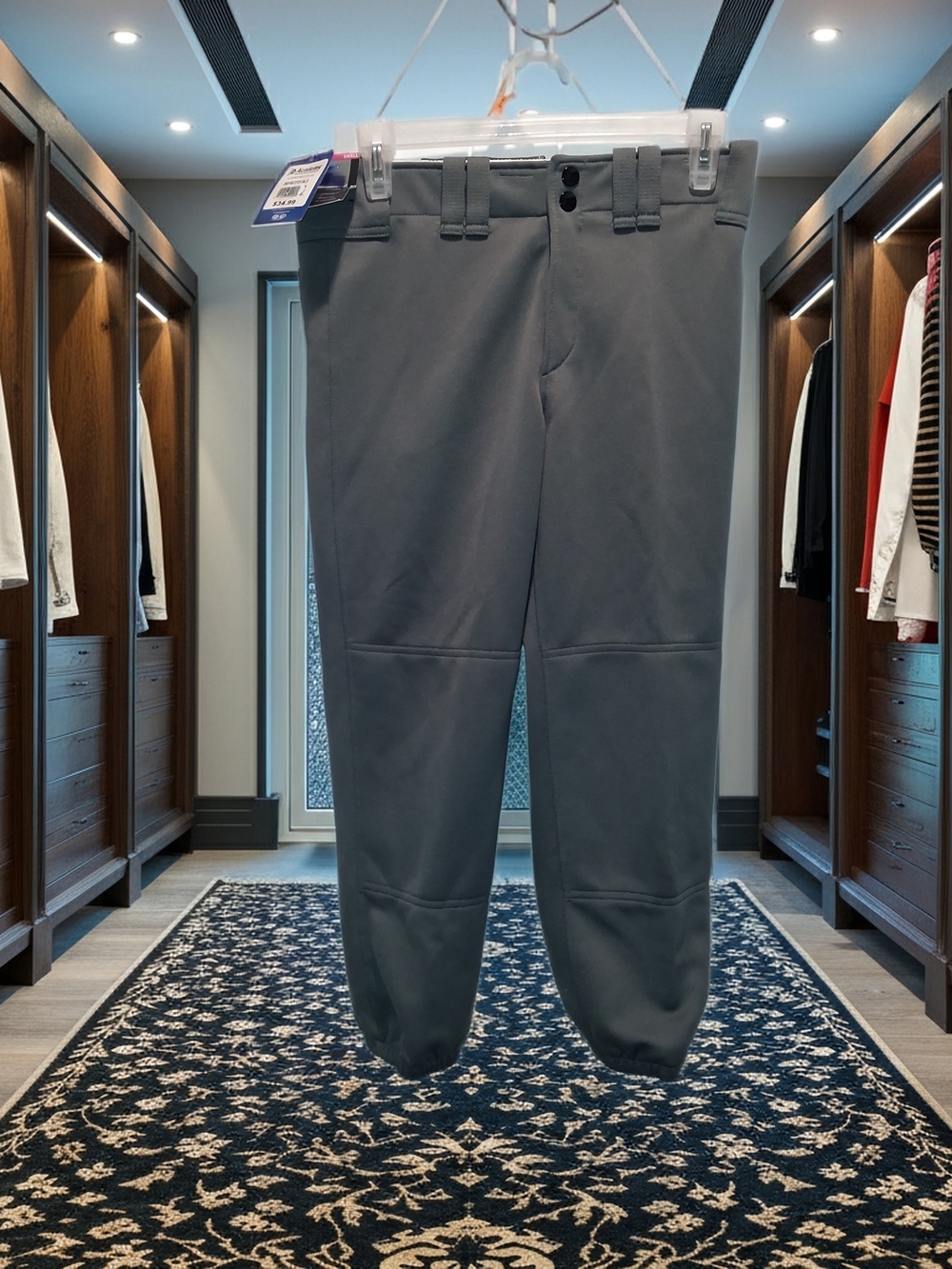 MIZUNO WOMEN'S PERFORMANCE Gray Performance Stretch Pants Size S